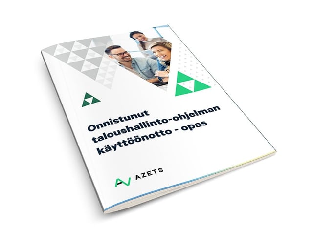 Onnistunut taloushallinto-ohjelman k&auml;ytt&ouml;&ouml;notto -opas